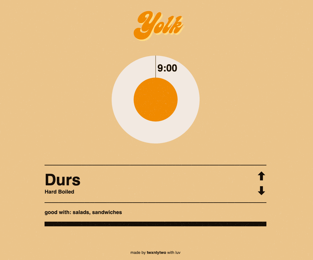 Yolk screenshot